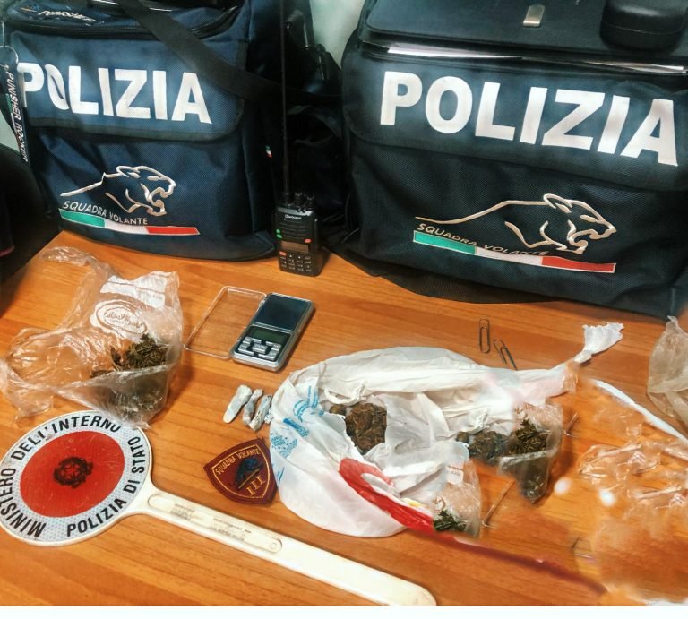 Polizia di Stato operazione "Quartieri Sicuri". Tre gli arresti, sei le persone denunciate, due gli esercizi commerciali sottoposti a controllo