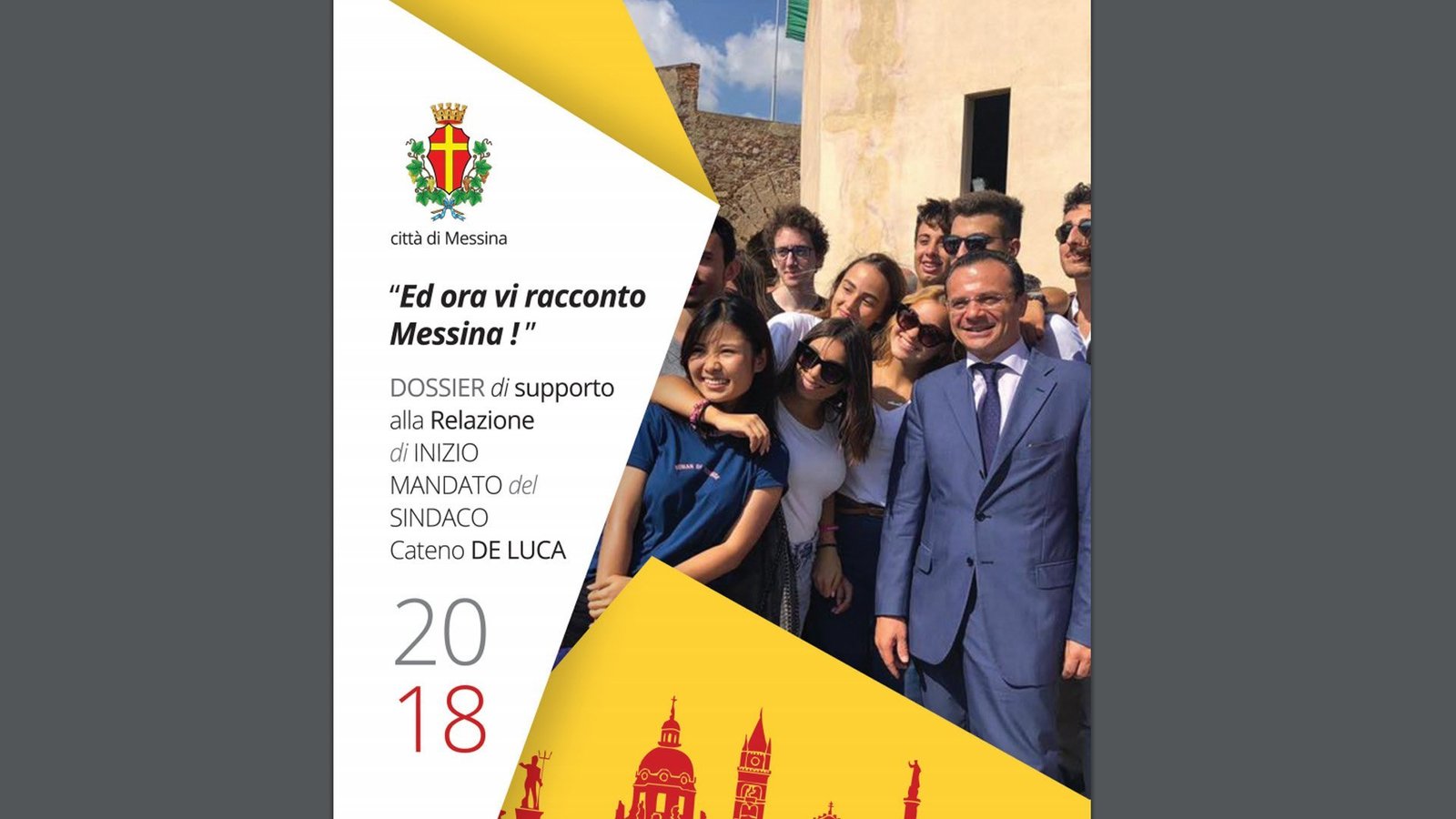 De Luca "Il Comune di Messina è un palazzo morto". La relazione di inizio mandato che dice quello che sapevamo tutti. 1 cover de luca realzione