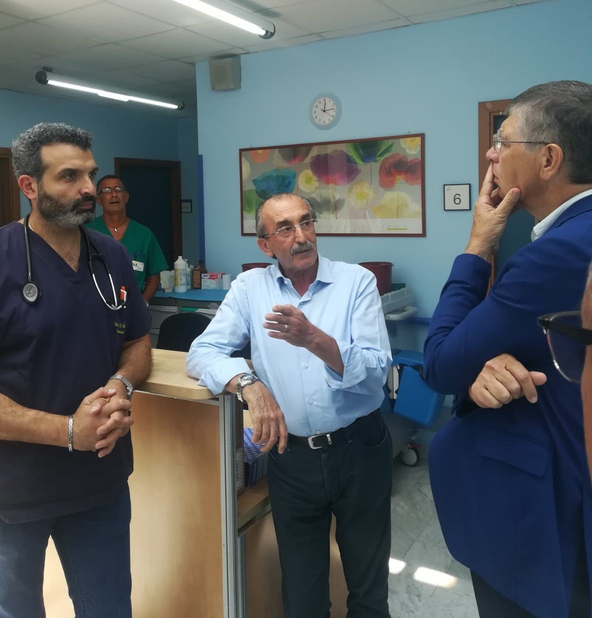 MISTRETTA: Il deputato regionale franco De Domenico incontra gli operatori e gli utenti dell'ospedale S.S. Salvatore 1 mistretta 12