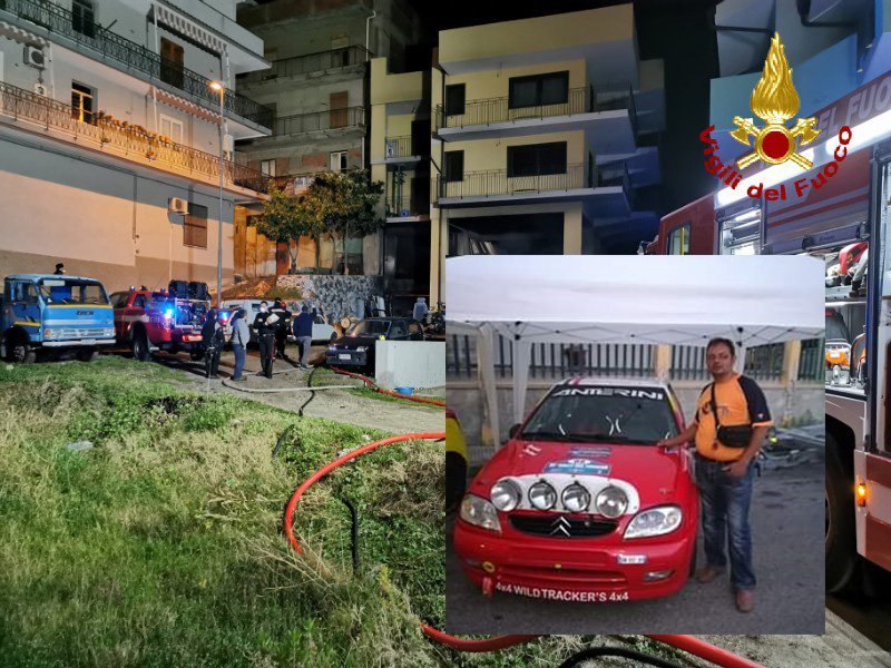 Santo Stefano Briga: morto il 44enne investito dall'esplosione della bombola di gas 1 visalli vvff