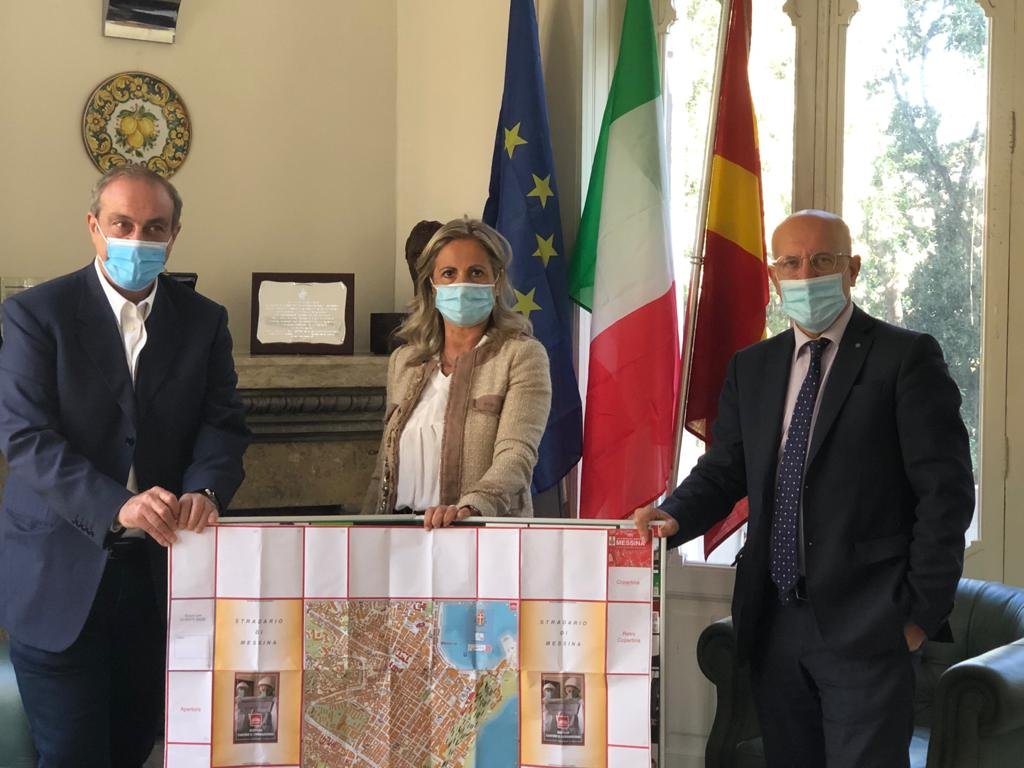 Il Comune "rilancia" turismo e commercio con una cartina. Caruso "E' a costo zero". Ma sembra uno spot. 1 geoplan