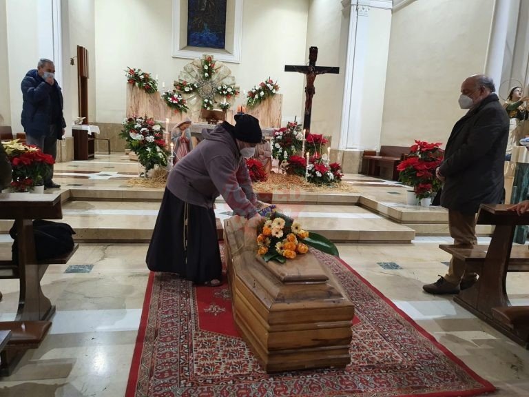Messina - L'addio a Kristofer al Santuario di Lourdes