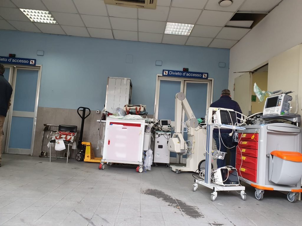 FOTO - Policlinico: in completamento il trasloco del Pronto Soccorso 26 WhatsApp Image 2020 12 18 at 15.01.02