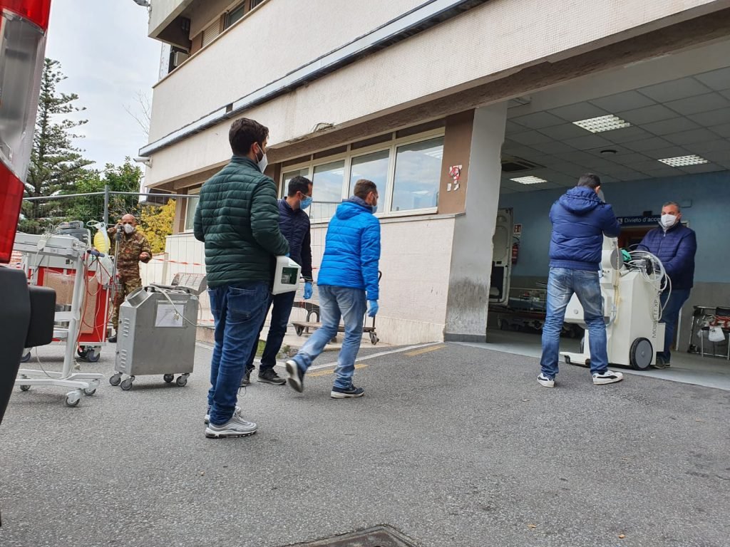 FOTO - Policlinico: in completamento il trasloco del Pronto Soccorso 25 WhatsApp Image 2020 12 18 at 15.01.03
