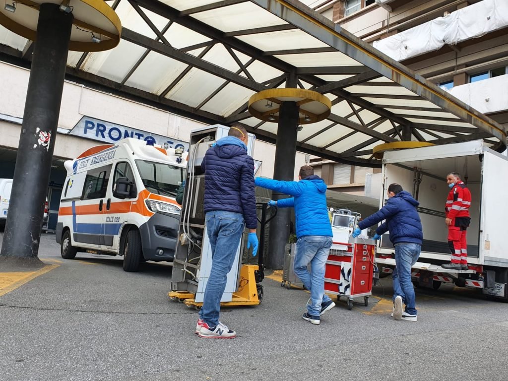 FOTO - Policlinico: in completamento il trasloco del Pronto Soccorso 23 WhatsApp Image 2020 12 18 at 15.01.06