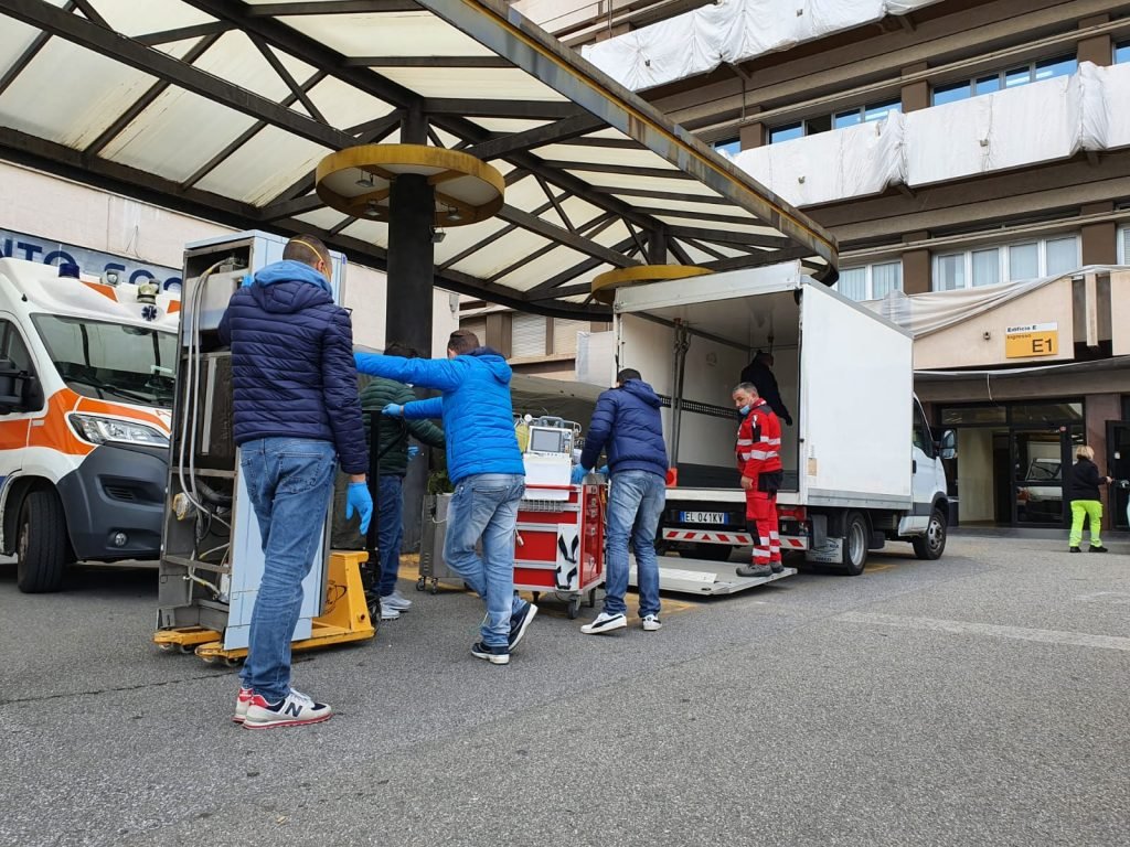 FOTO - Policlinico: in completamento il trasloco del Pronto Soccorso 21 WhatsApp Image 2020 12 18 at 15.01.10