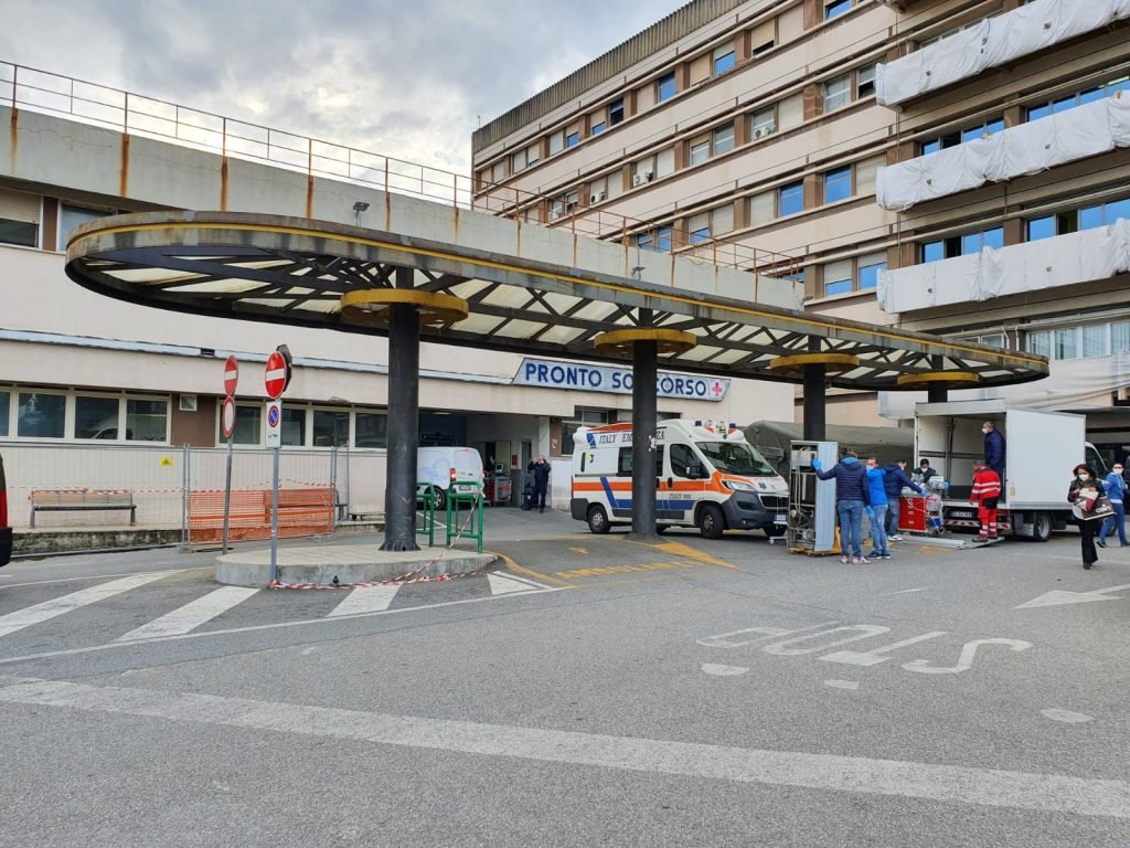 FOTO - Policlinico: in completamento il trasloco del Pronto Soccorso 20 WhatsApp Image 2020 12 18 at 15.01.11