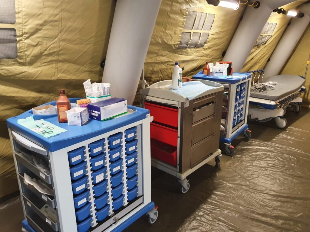 FOTO - Policlinico: in completamento il trasloco del Pronto Soccorso 10 WhatsApp Image 2020 12 18 at 15.09.02