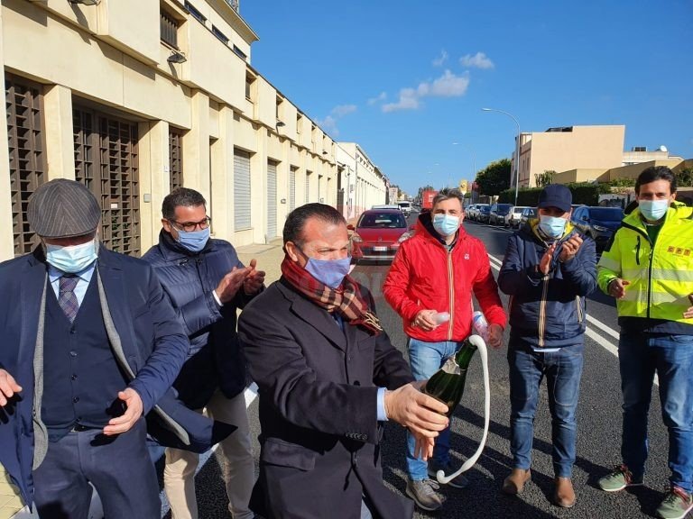 MESSINA - Consegnato oggi il tratto di 800 metri della via Don Blasco