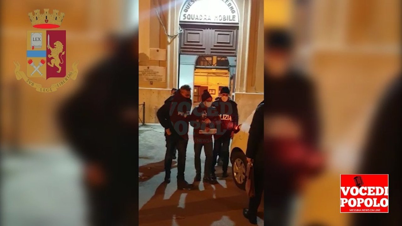 La Polizia arresta in via La Farina pregiudicato evaso 1 Sequenza 01.00 00 28 13.Immagine004
