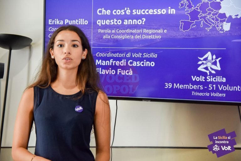 Volt, lettera aperta alla Ministra Carfagna. Erika Puntillo: “stanca di assistere impassibile allo spettacolo deprimente di una classe politica poco accorta e lungimirante”