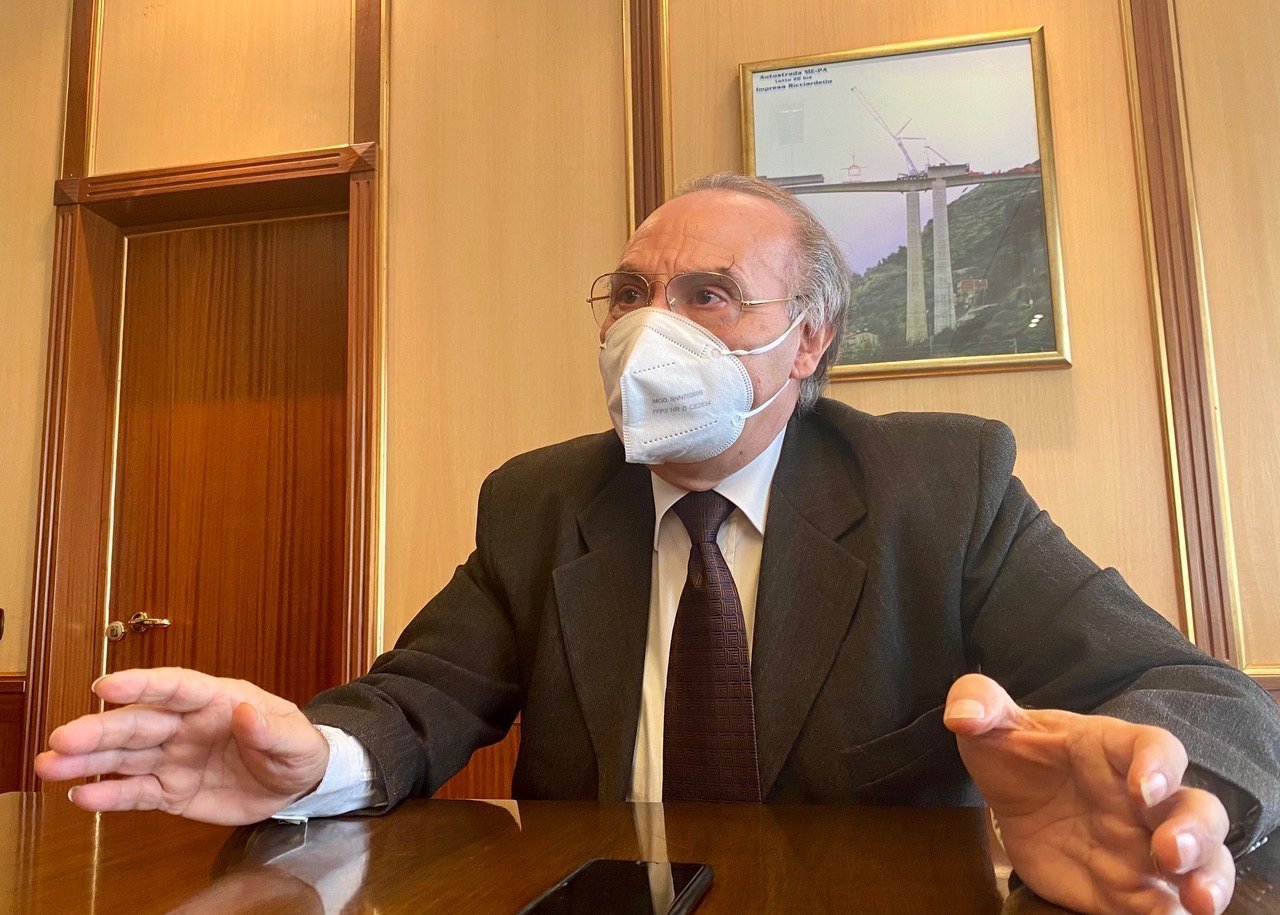Autostrade Siciliane: Il Presidente Restuccia sulla relazione di Migliorino, del MIT 1 restuccia tavolo 2