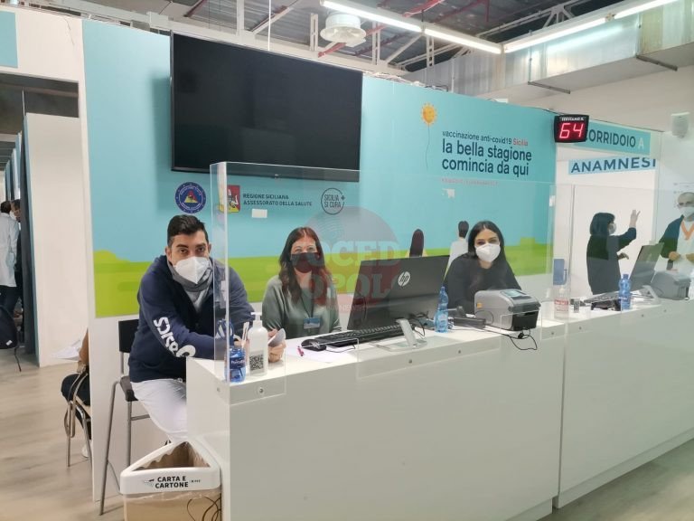 Covid: AstraZeneca, in Sicilia con Open weekend il quadruplo delle dosi