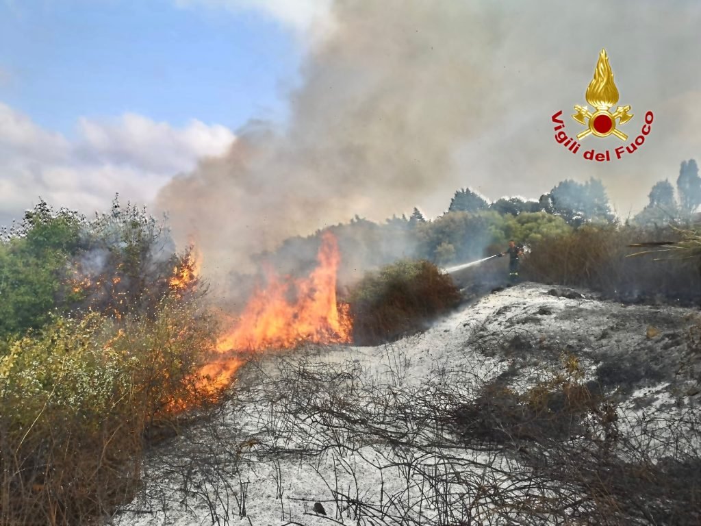 Messina - Attività intensa dei Vigili del Fuoco per i molti incendi boschivi odierni 6 BAC3CC0B 4BE2 45A5 9AAB 1C3FA2824F1F