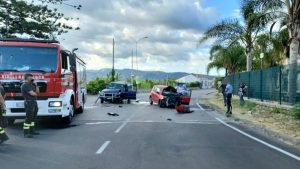 Scontro frontale a Granatari. Due feriti in codice rosso 4 IMG 20210703 WA0008