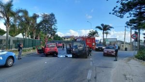 Scontro frontale a Granatari. Due feriti in codice rosso 3 IMG 20210703 WA0009