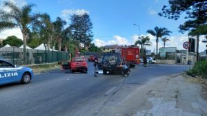 Scontro frontale a Granatari. Due feriti in codice rosso 2 IMG 20210703 WA0010