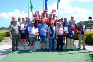 Il podio del Campionato Italiano a squadre Elica