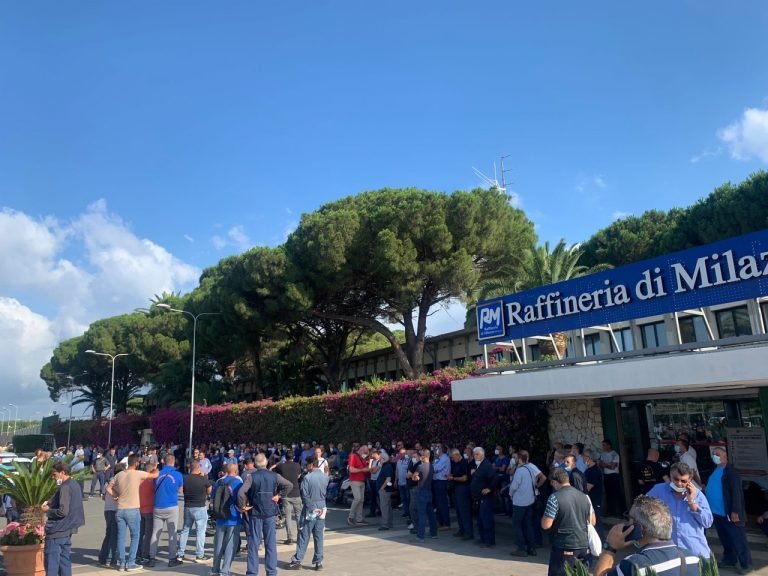 Raffineria Milazzo: UIL, "decreto Cingolani una macroscopica macelleria sociale"