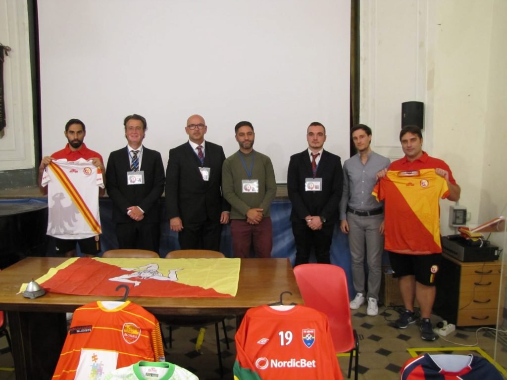 Esordio della Sicilia F.A., la Nazionale Siciliana, alla Mediterranean Cup 2021 - The Futsal Premiere 2 Presentazione maglie
