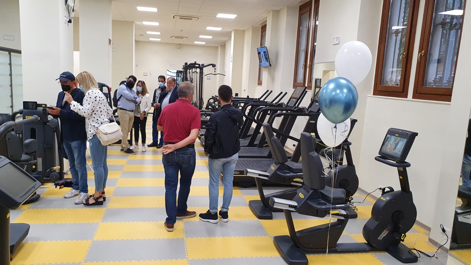Inaugurata dalla paratleta Carolina Costa la palestra di Palazzo Mariani: “Rappresenta una parte bella della città”