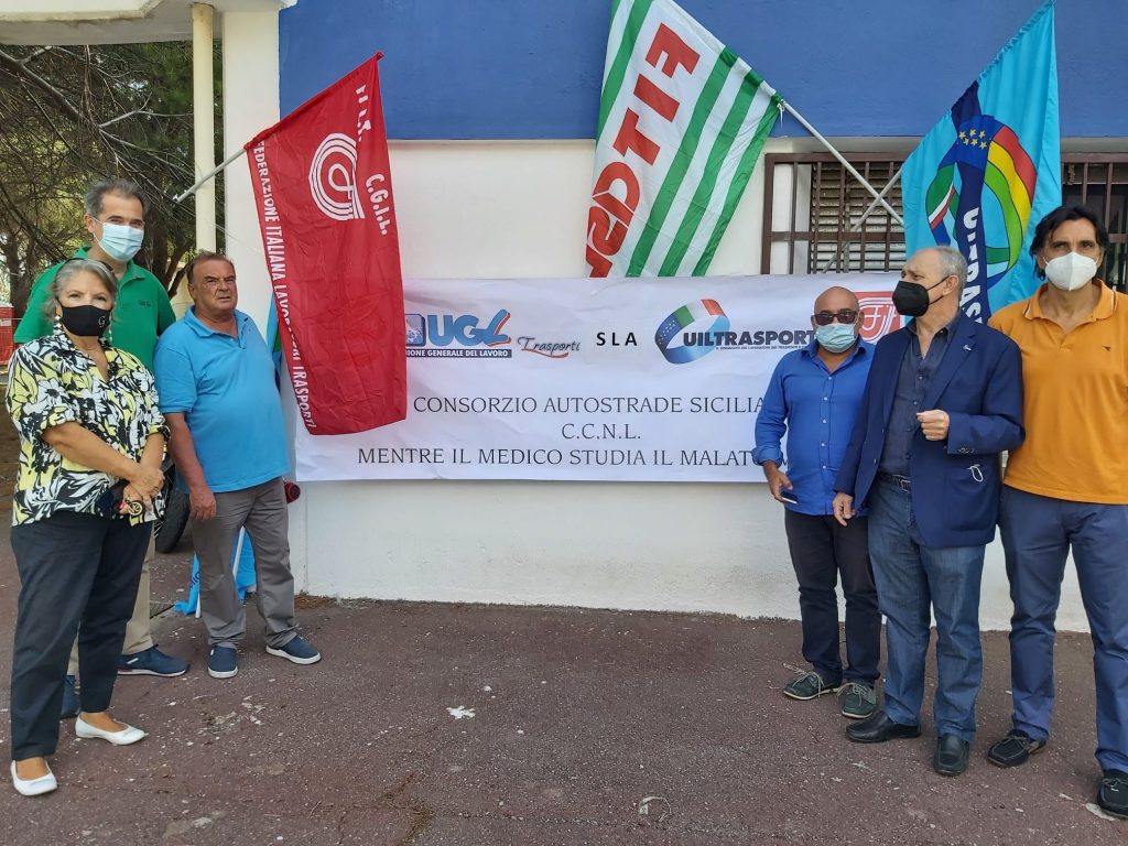 Autostrade Siciliane: sindacati "Oggi adesione totale allo sciopero dei lavoratori" 3 WhatsApp Image 2021 10 01 at 10.51.59
