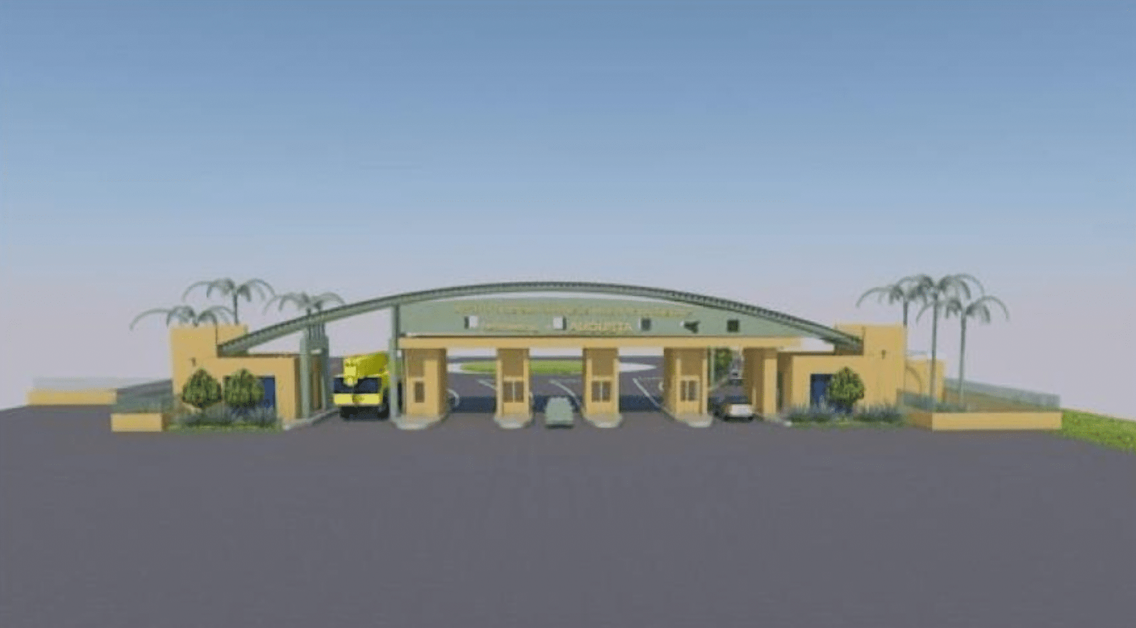 Nuovo varco di Augusta rendering 3