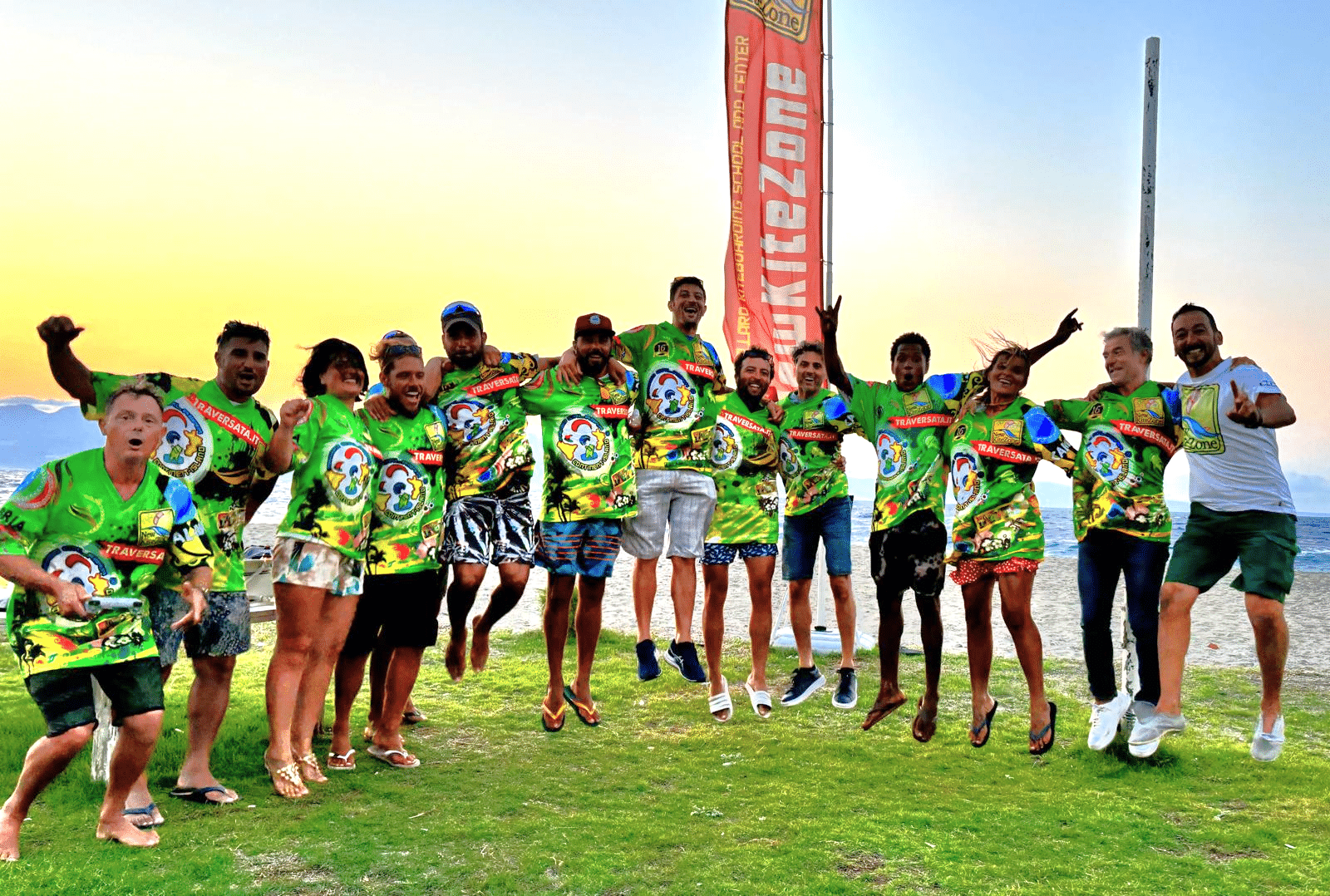 Traversata dello Stretto Kitesurf 1