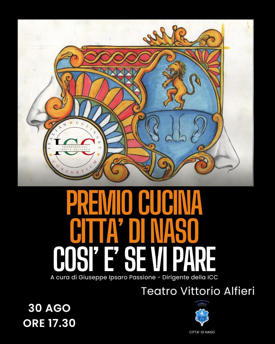 PREMIO CUCINA CITTA’ DI NASO: IL 30 AGOSTO AL TEATRO ‘VITTORIO ALFIERI’ 4 WhatsApp Image 2024 08 26 at 16.06.24