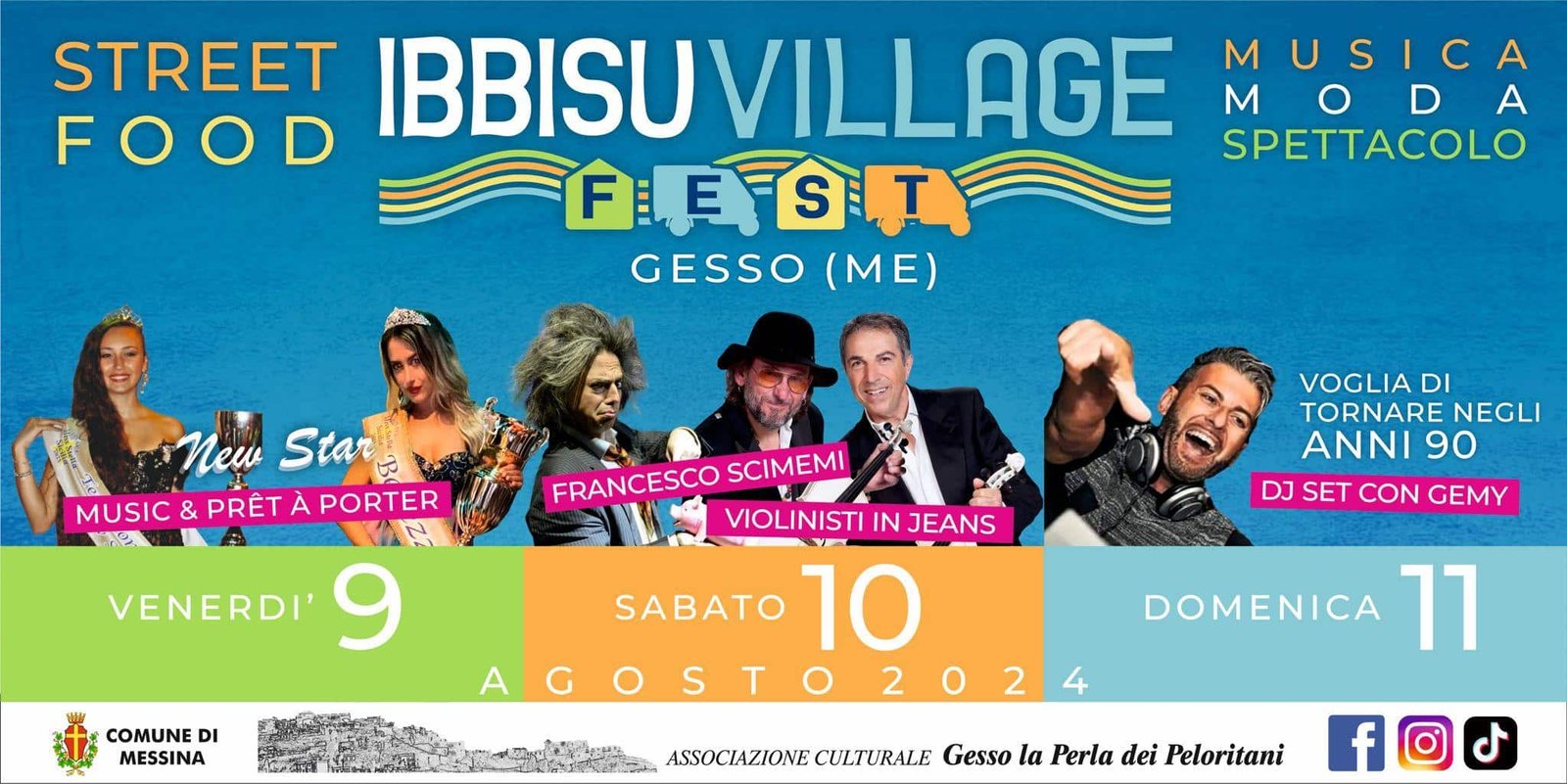 cartellone IBBISU VILLAGE FEST