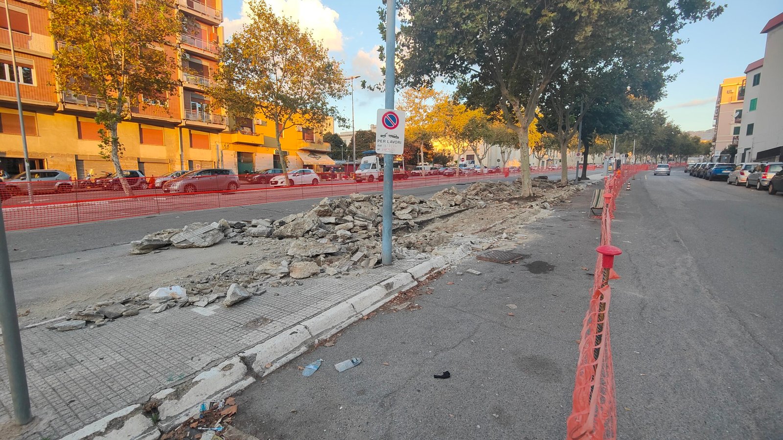 Messina la città dei parcheggi: iniziata la chiusura del viale Giostra 4 giostra4 scaled