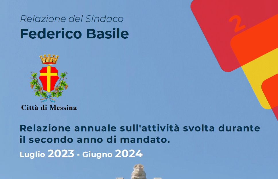 Messina - Relazione "compitino" del Sindaco e assessori: lista di attività, molte ancora da fare e silenzio per quelle non fatte, come il bilancio 2023 non approvato 1 image