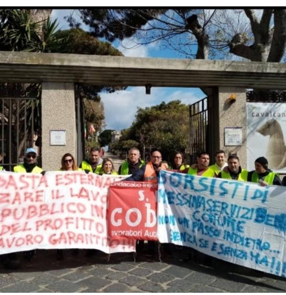 SI COBAS - ATM, MESSINASERVIZI BENE COMUNE, AMAM: "STOP PRECARIATO… BASTA TIROCINI D'INCLUSIONE!!!!" 8 tirocinanti