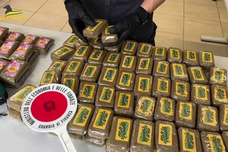 Gdf Caltanissetta sequestra 40 kg di hashish, un arresto 1 74aa86114e5be61980089a389e8ffb60