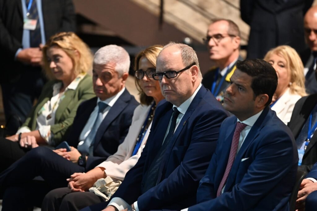 CERIMONIA INAUGURALE 43° ED. CONGRESSO CIESM . DISCORSO INAUGURALE PRONUNCIATO DA S.A.S. IL PRINCIPE ALBERTO II DI MONACO 3 IMG 20241014 WA00291