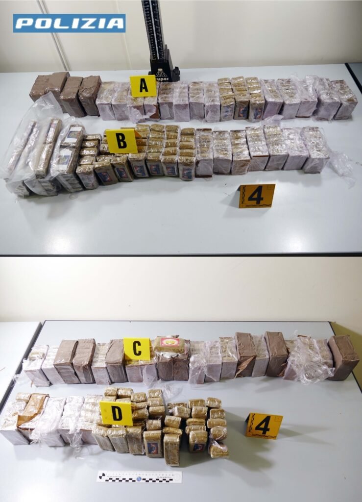 ANTIDROGA MESSINA. 37 KG DI HASHISH, 2 PISTOLE CLANDESTINE E MUNIZIONI NASCOSTI IN UN’AUTO DI LUSSO. LA POLIZIA DI STATO ARRESTA 50ENNE PALERMITANO. INDAGATO 26ENNE SRILANKESE, IN POSSESSO DI 100 GRAMMI DI MARIJUANA 2 IMG 20241016 WA0002