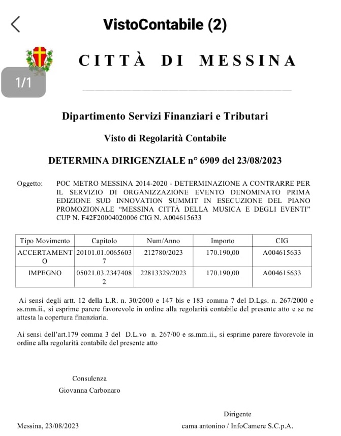 Innovation Summit, il Comune paga per un'occasione concreta, una vetrina o una fiera? Un affare per chi la organizza, ma i giovani vorrebbero più di questo 2 WhatsApp Image 2024 10 03 at 14.29.19