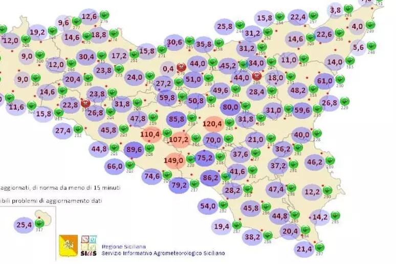 Pioggia in Sicilia, rotto l'incantesimo sulle dighe ma l'acqua è ancora poca 1 invasi e piogge
