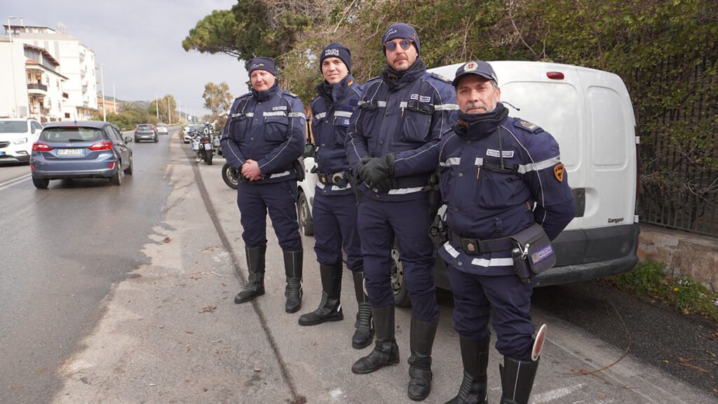 polizia municipale motociclisti
