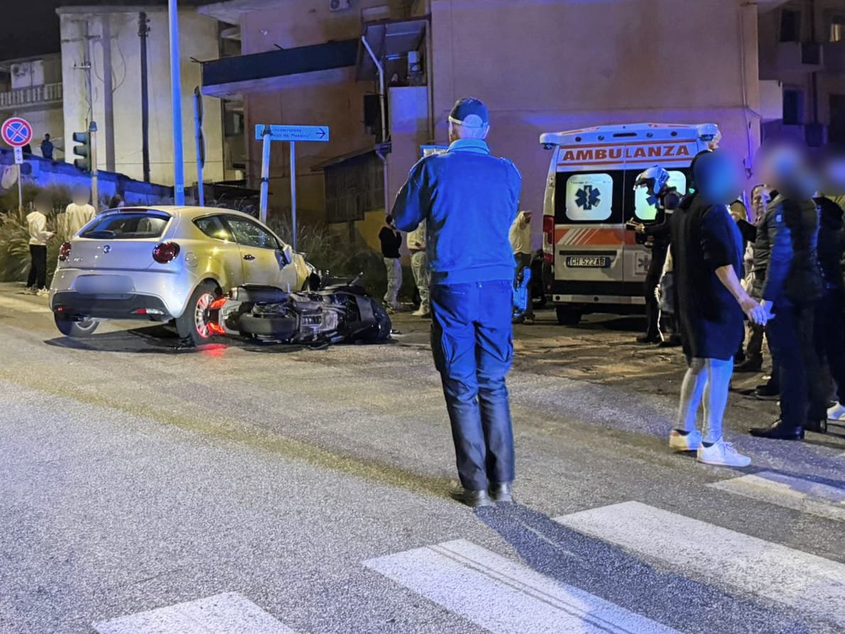 incidente viale giostra
