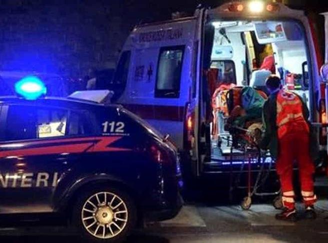 Pedone ferito sul viale San Martino a Messina. Ancora incidenti in città 1 ambulanza con carabinieri archivio generico