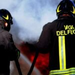 incendio vigili fuoco fg