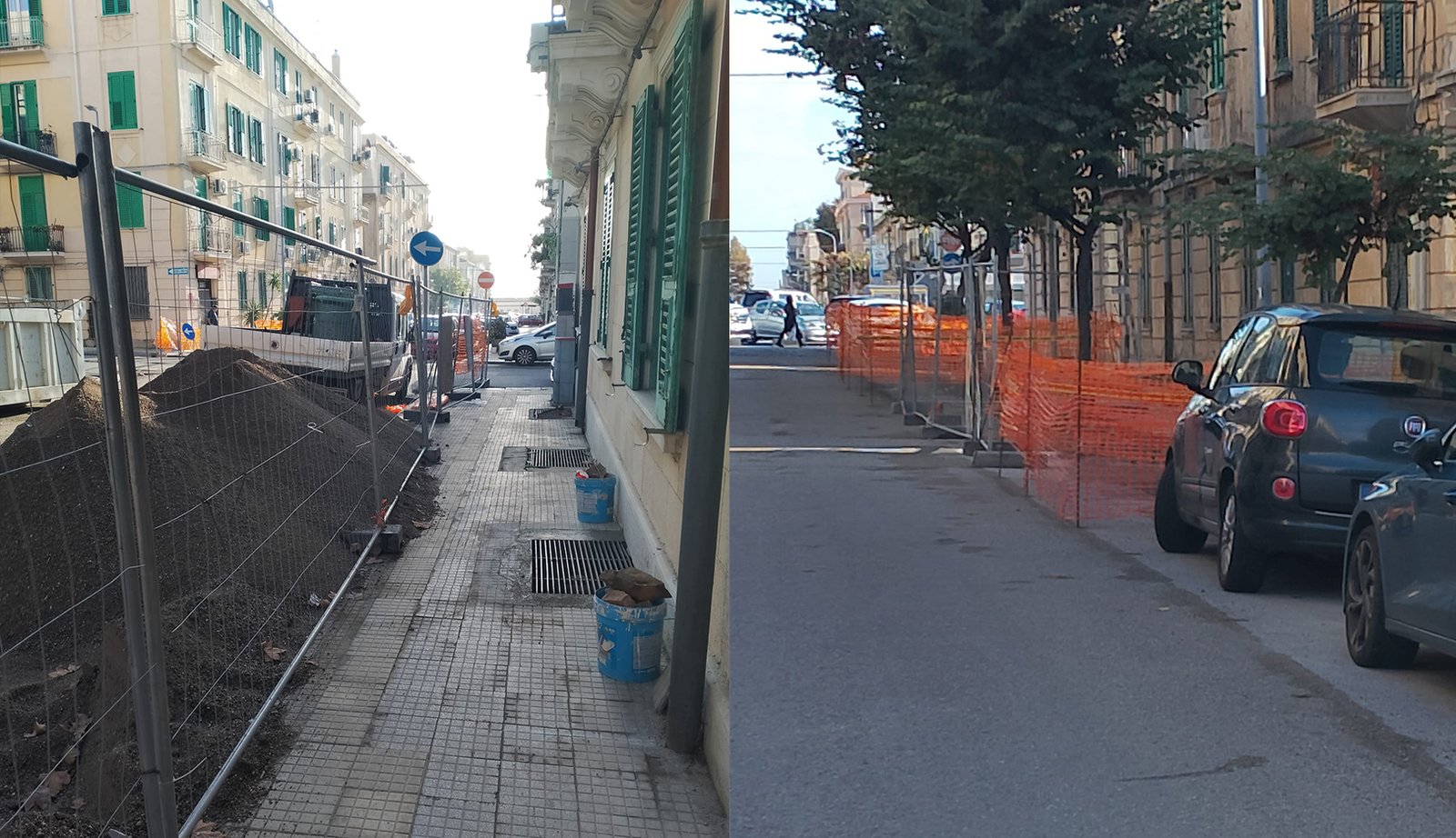 AMAM - Quartiere Lombardo a Messina sotto assedio dei cantieri. Lavori a singhiozzo e perdita d'acqua non ancora riparata. Bassa pressione nelle case e per poche ore 5 lombardo