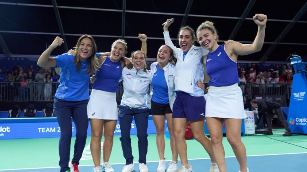 Fantastiche azzurre del tennis, l’Italia vince la Billie Jean King Cup 1 tennis femminile