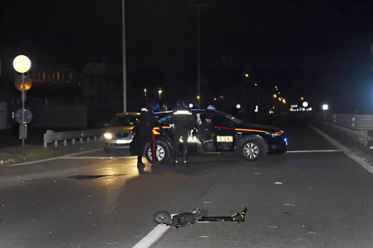carabinieri incidente monopattino
