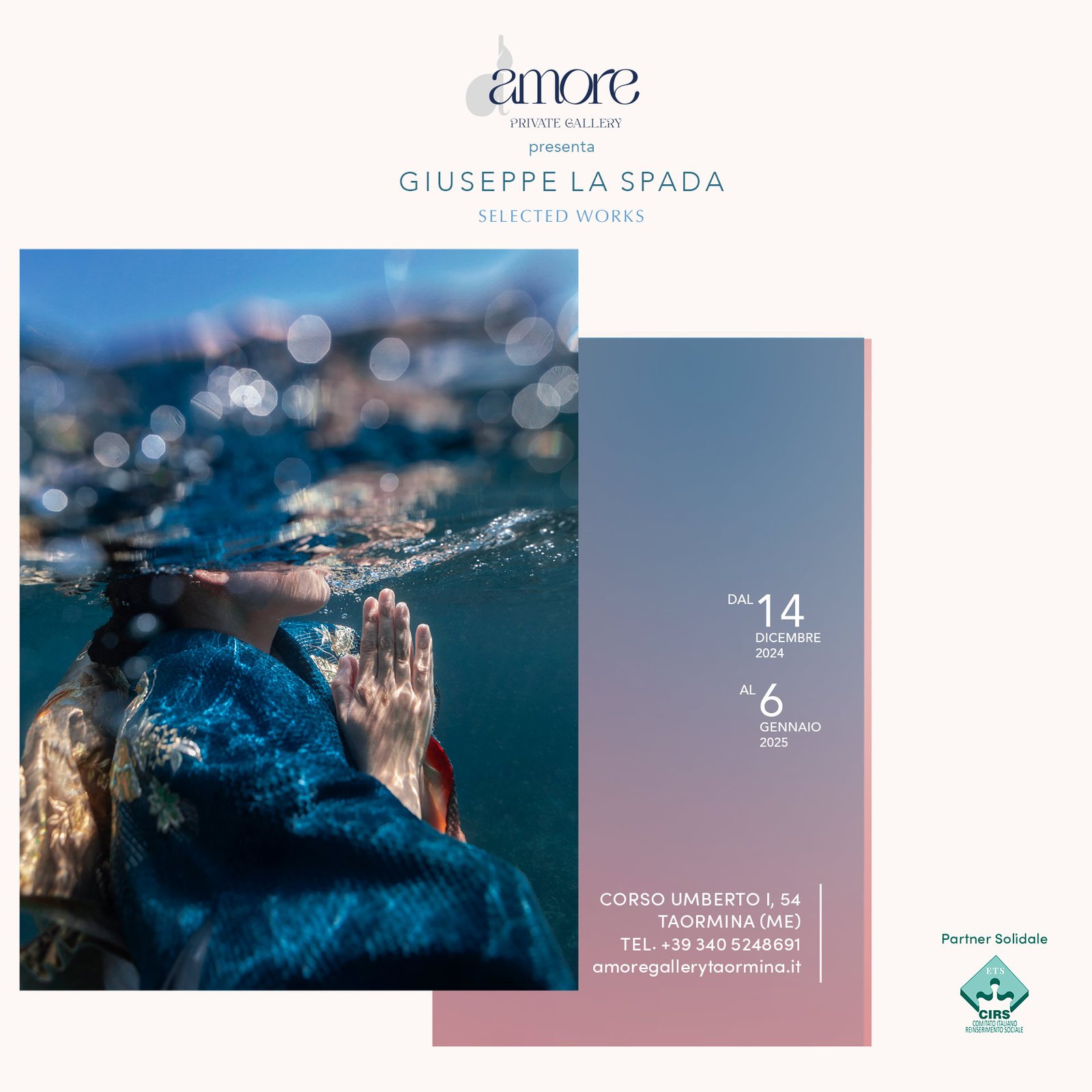 Amore Private Gallery di Taormina inaugura la mostra del fotografo Giuseppe La Spada 3 gls1