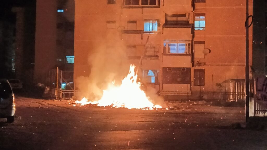 incendio case gialle capodanno 2