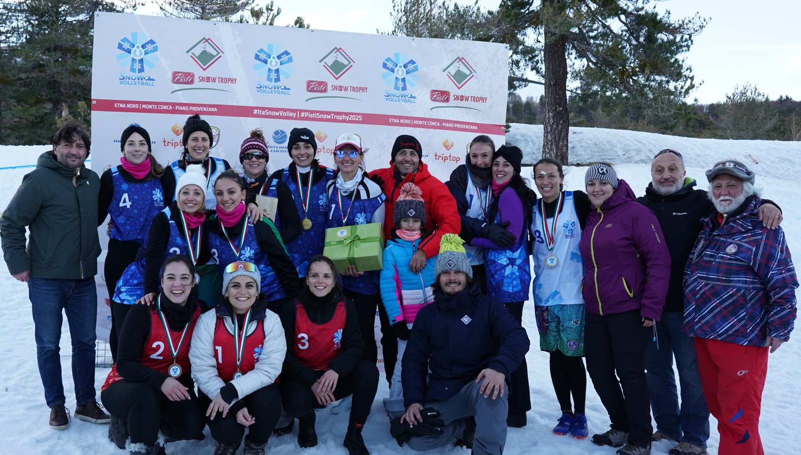 snow volley federale foto di gruppo scaled