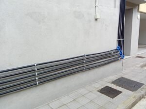 Case San Filippo esterno tubi del riscaldamento ad altezza bambini 3