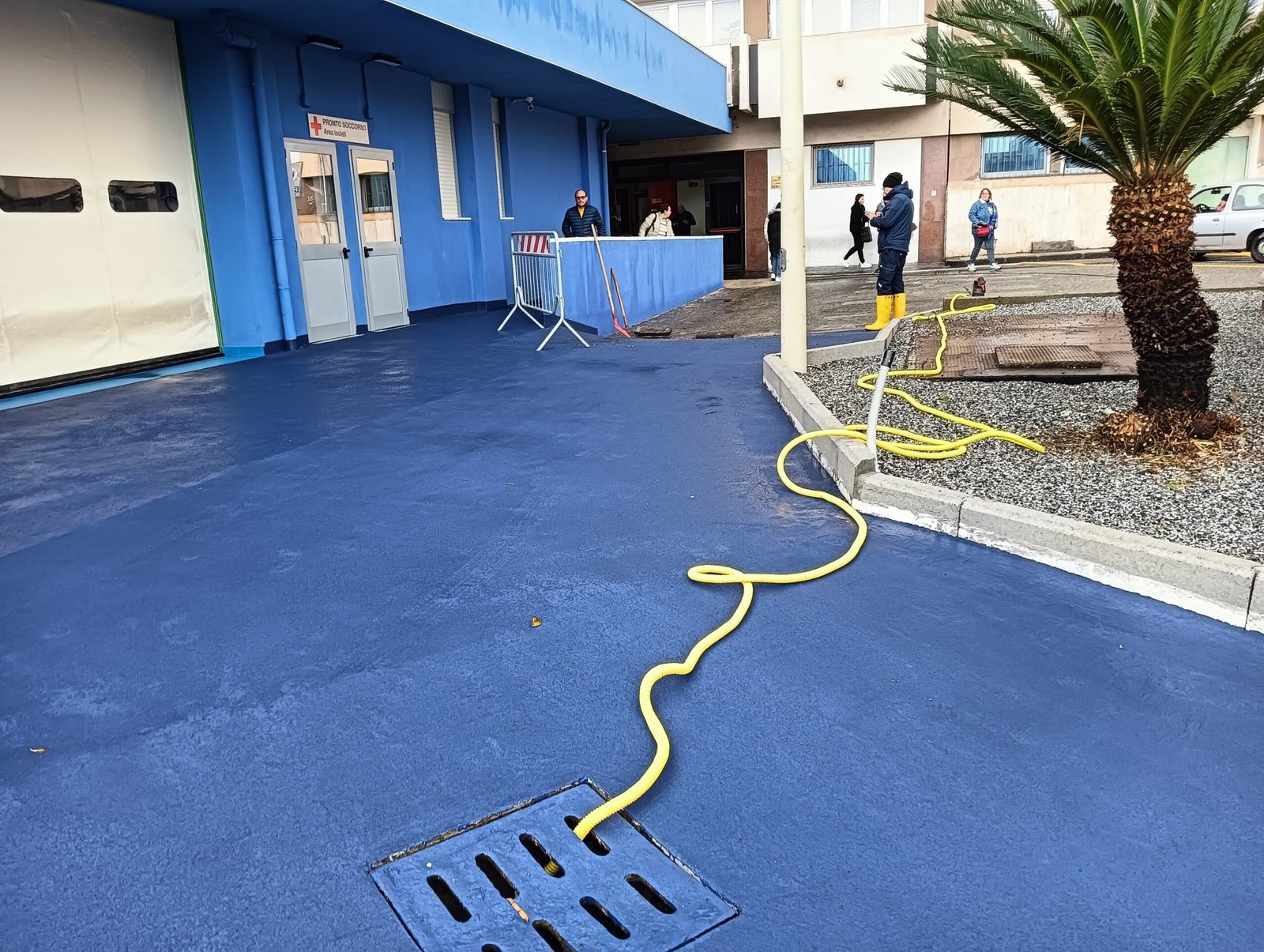 Policlinico, allagamenti, precisazione dell'azienda ospedaliera 3 IMG 20250202 WA0059 scaled